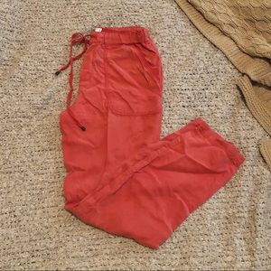 Anthropologie Orange Casual Pants
